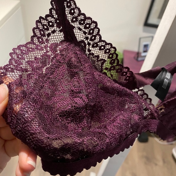 SOLD-Talula - Aritzia lace purple bralette - Picture 2 of 5
